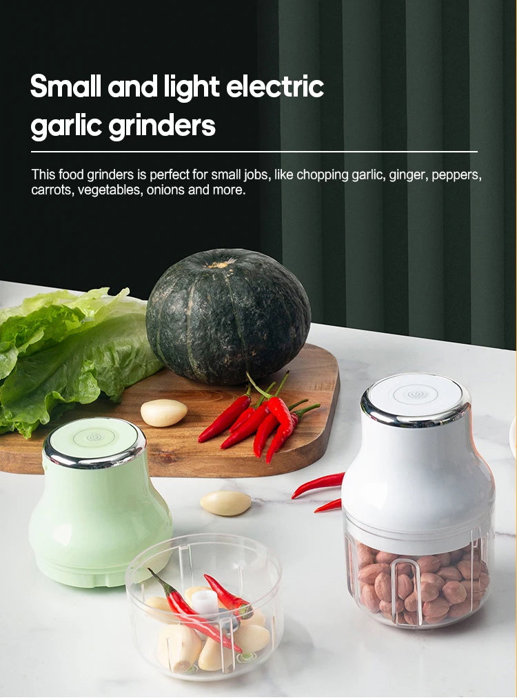 Kinscoter Wholesale Mini Electric Meat Mixer Multifunctional 250ml