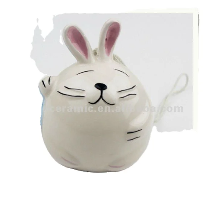 Cute Rabbit Design Ceramic Wind Bell Buy Ceramic Wind Bell Ceramic Rabbit Wind Bell Ceramic Hanging Rabbit Product On Alibaba Com