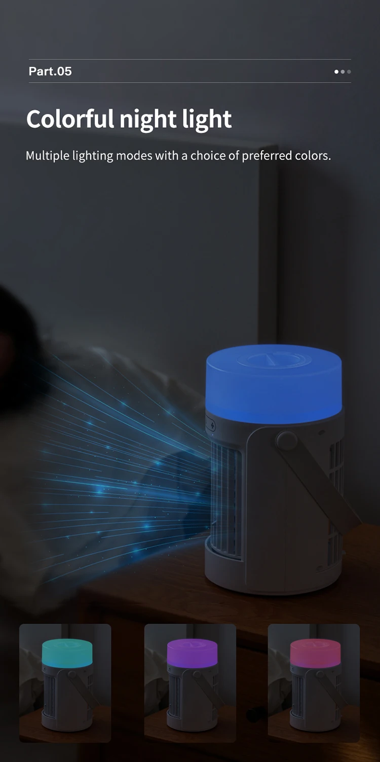 IMYCOO New Arrivals Rechargeable Ice Water Air Conditioner Fan Portable ...