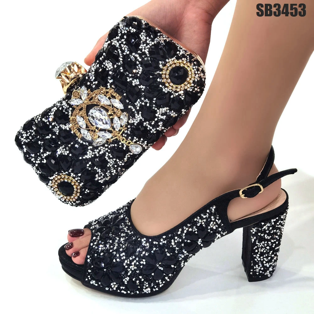 Wholesale Supoo Italian ladies shoes matching bags high heel shoes ...