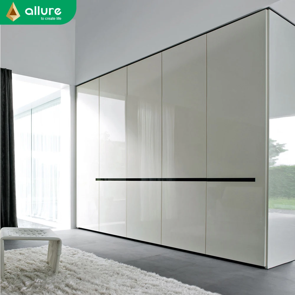 Allure lacquered glass 3d wardrobe lowes portable closet bedroom wardrobe colour designs pakistani