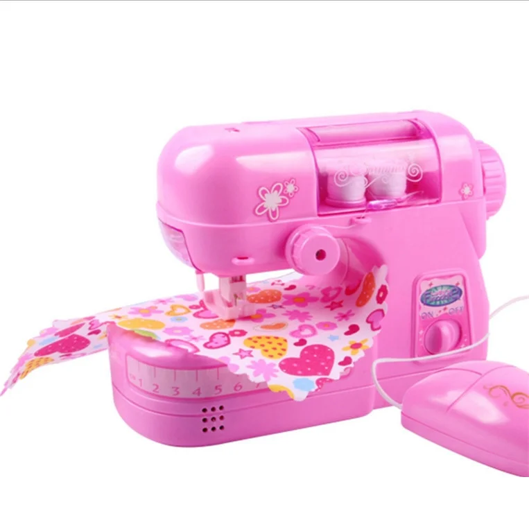 Wholesale Children Play House Set Mini Plastic Sewing Machine Toy Kids Sewing Machine Toy,Sewing