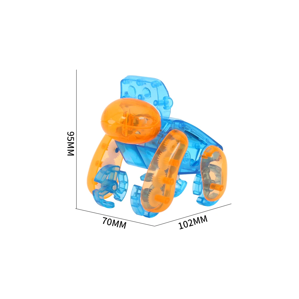 Обучающий стержень Qilong детский игрушечный робот «сделай сам» на солнечной энергии в форме