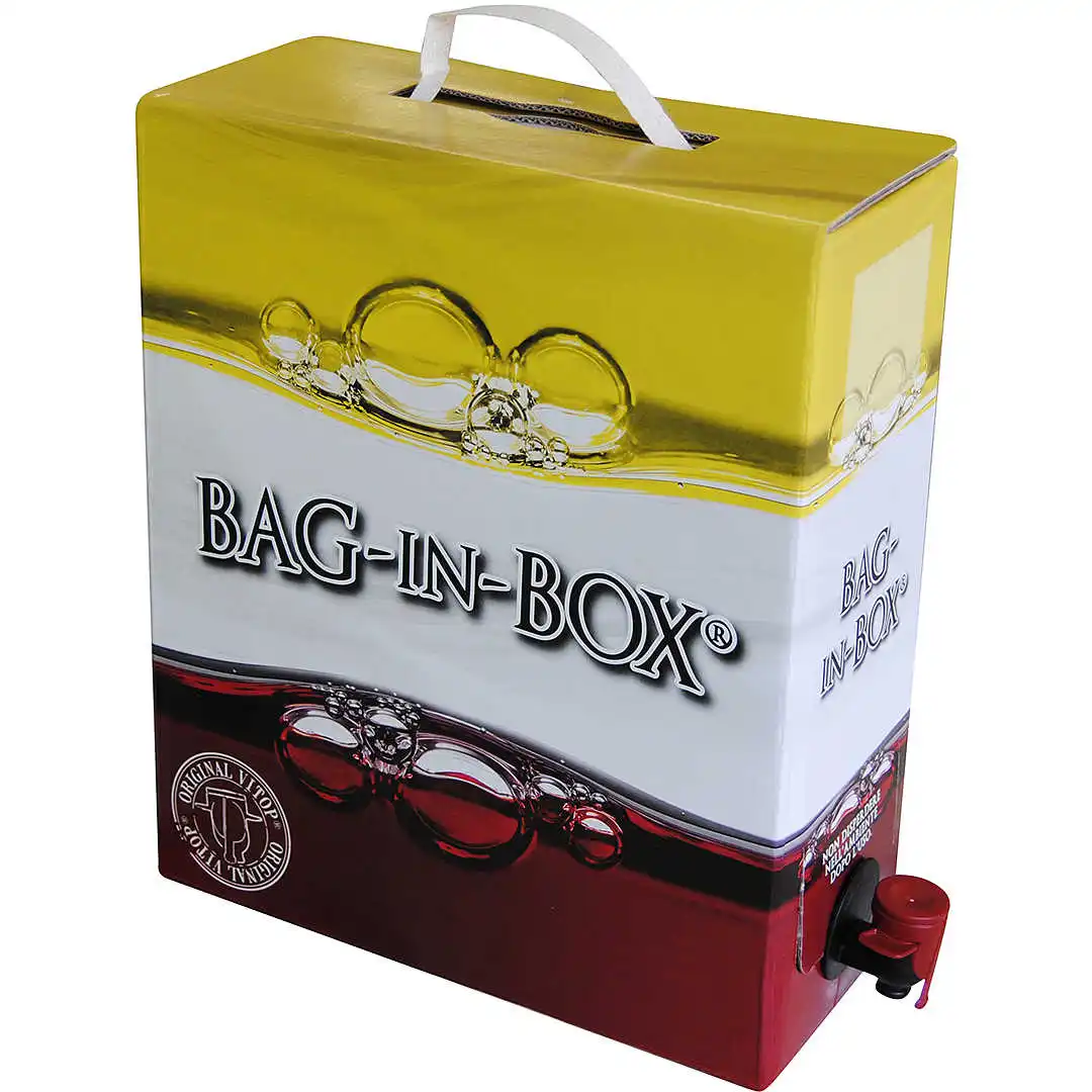 Source Custom Printing BIB Bag packing in Box Coffee Wine