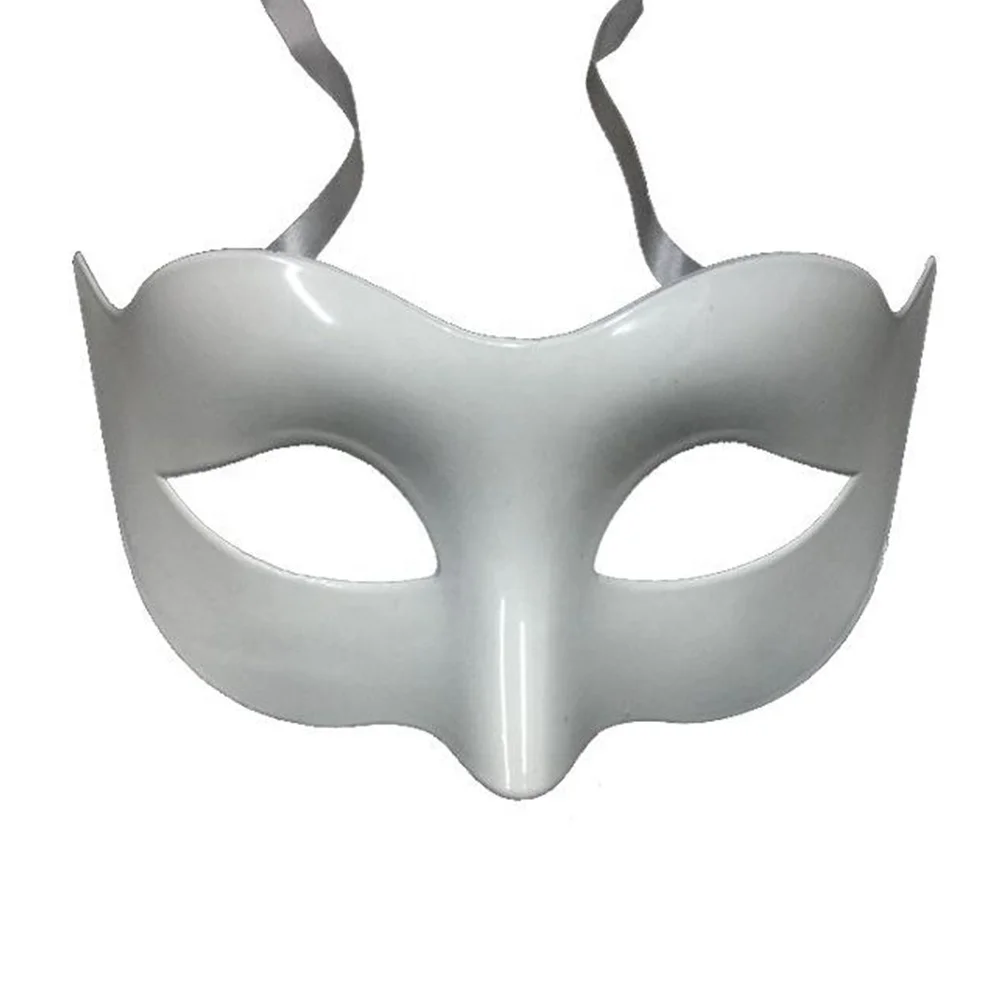 Accessorio Costume Maschera Veneziana Nera Per Feste Costume