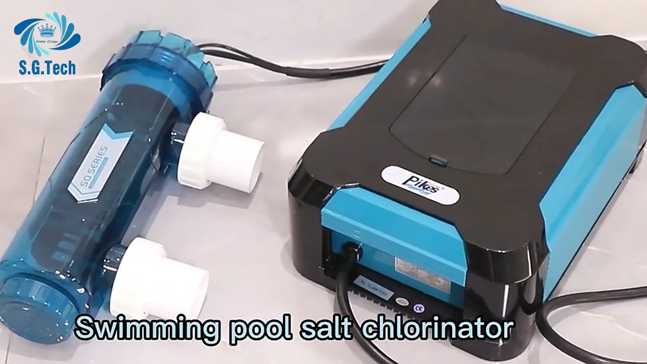 Salt Water Chlorine Generator Water Crown Disinfection System For Swimming Pool Sterilizing 7590