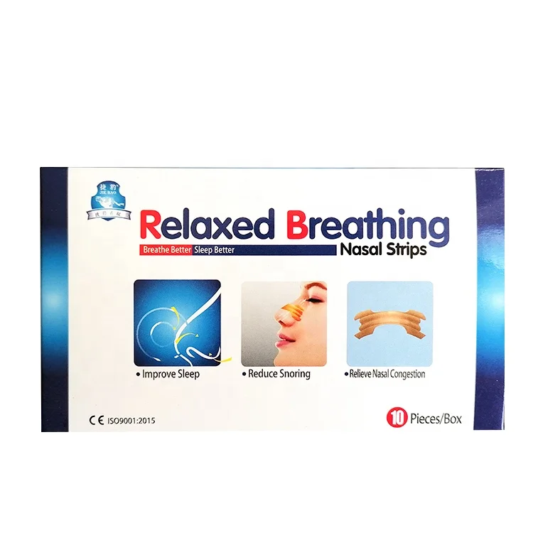 Harmony Life Breathe Right Nasal Strips Anti-Snoring Body Patches for Better Breathing