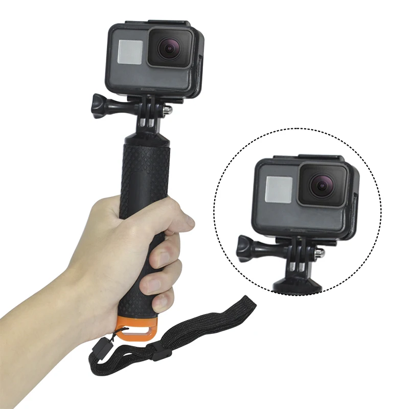 Waterproof Floating Hand Grip for GoPro Camera Hero12 11 10 9 8 7 6 5 4 Handler Handle Mount Accessories for GoPro Floating Grip
