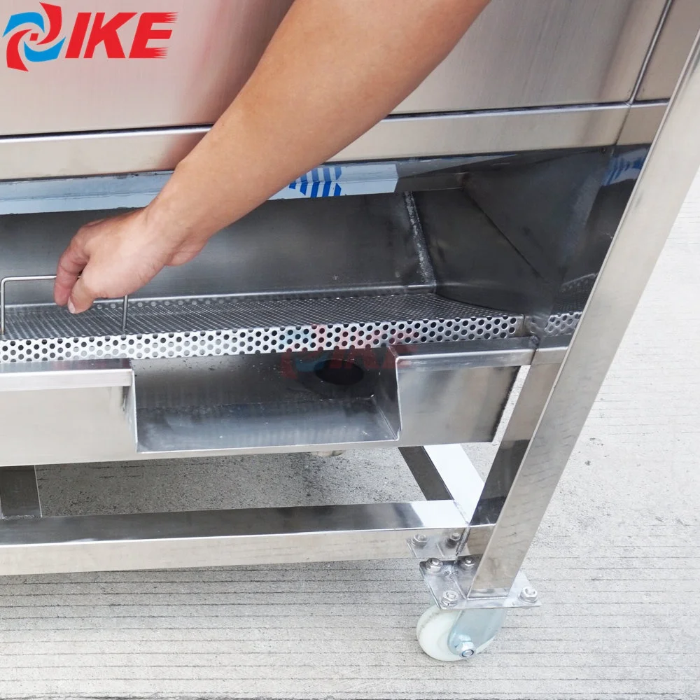 IKE Processing Both Fibrous Roots Ginger Turmeric and Softer Produce Potato Washing Machine