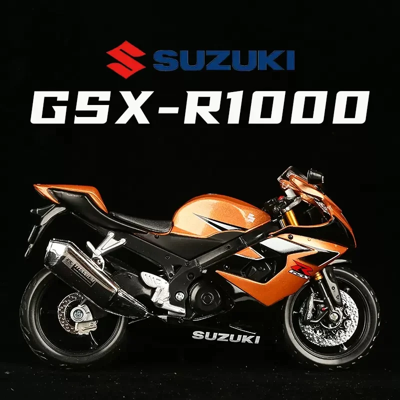 Maisto スズキ GSX-R1000 1/12モデル Suzuki GSX R1000 Bronze 1/12 Diecast Motorcycle Model by Maisto