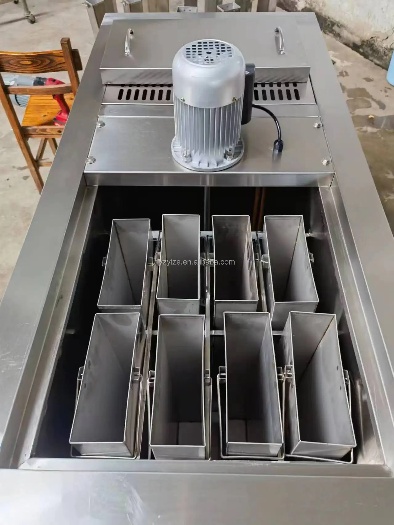 Commercial Ice Block Making Machine - 1 Ton High Productivity