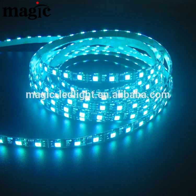 RGB 60LED 5050 пикселей IP67 IP68 IP65 Водонепроницаемый 24 В 12 В Адресуемая WS2811 Светодиодная лента