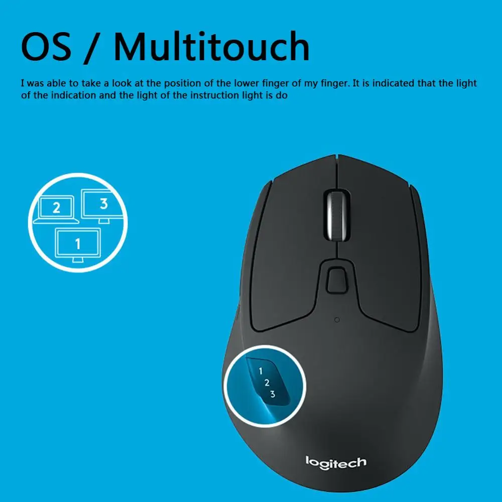 Logitech M720 - 8 Button Wireless Gaming Mouse with Headset Stereo