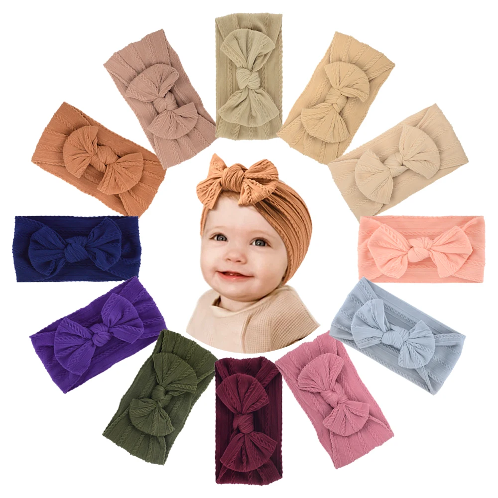 Hair Accessories Nylon Headbands Bulk Wholesale Soft Stretchy Head