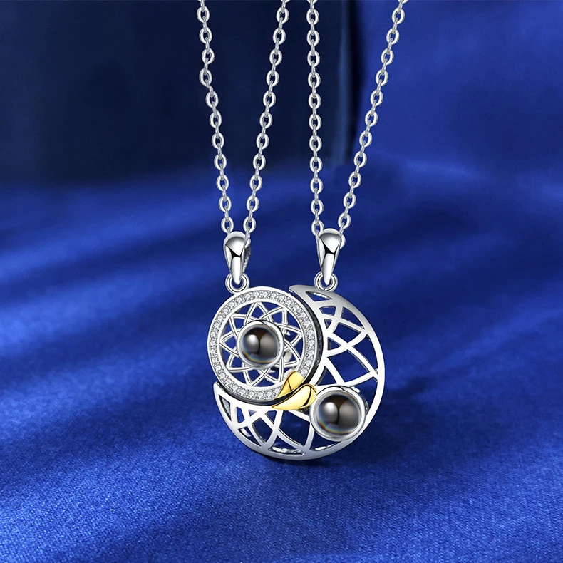 Sun Moon Clavicle Chain 