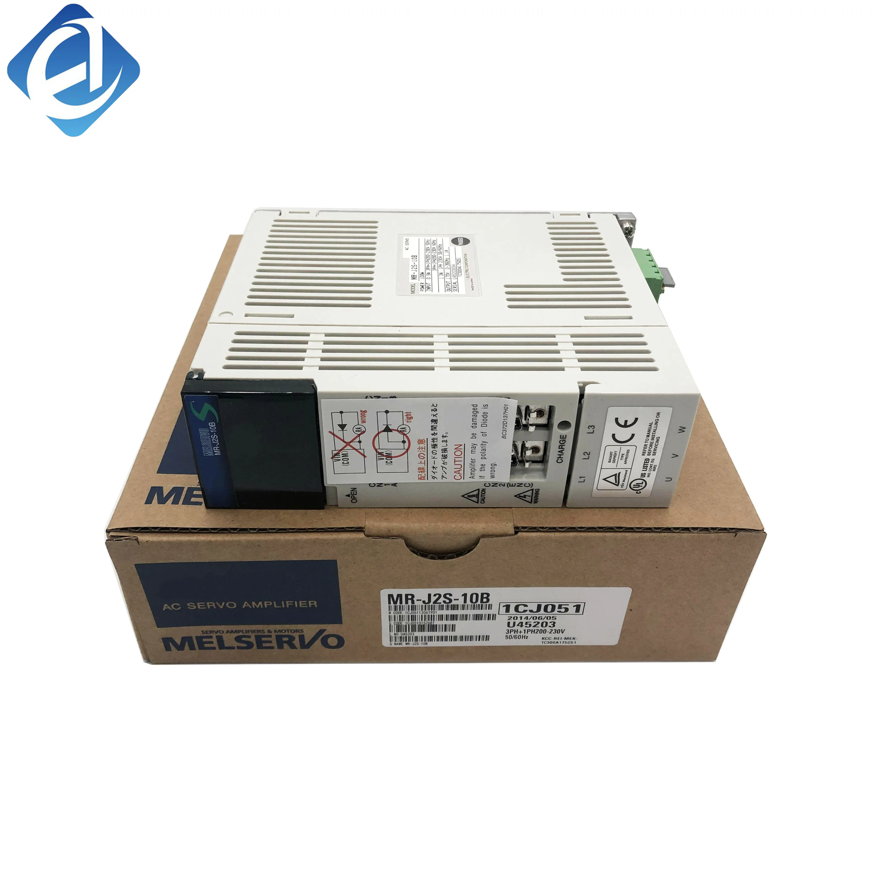 नया मूल MR-J2S-10B MR‑J2S श्रृंखला उच्च-प्रदर्शन सर्वो ड्राइव, 100W शक्ति, स्थिर क्लोज़्ड-लूप नियंत्रण, HF‑KP श्रृंखला सर्वो मोटर्स के साथ संगत, स्वचालित उपकरणों में परिशुद्ध स्थिति निर्धारण के लिए व्यापक रूप से उपयोग किया जाता है