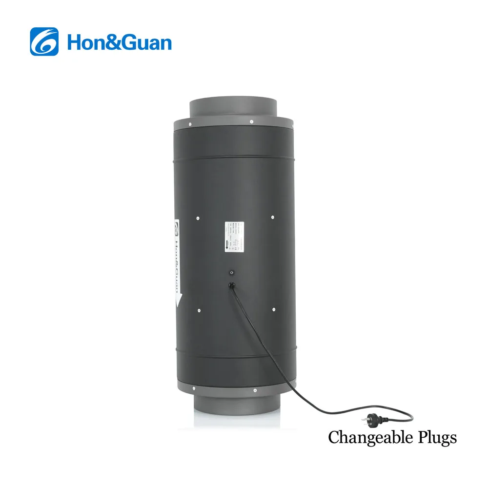 Duct Axial Fan, 1038CFM, 100-240V, PWM, Inline - detail 6