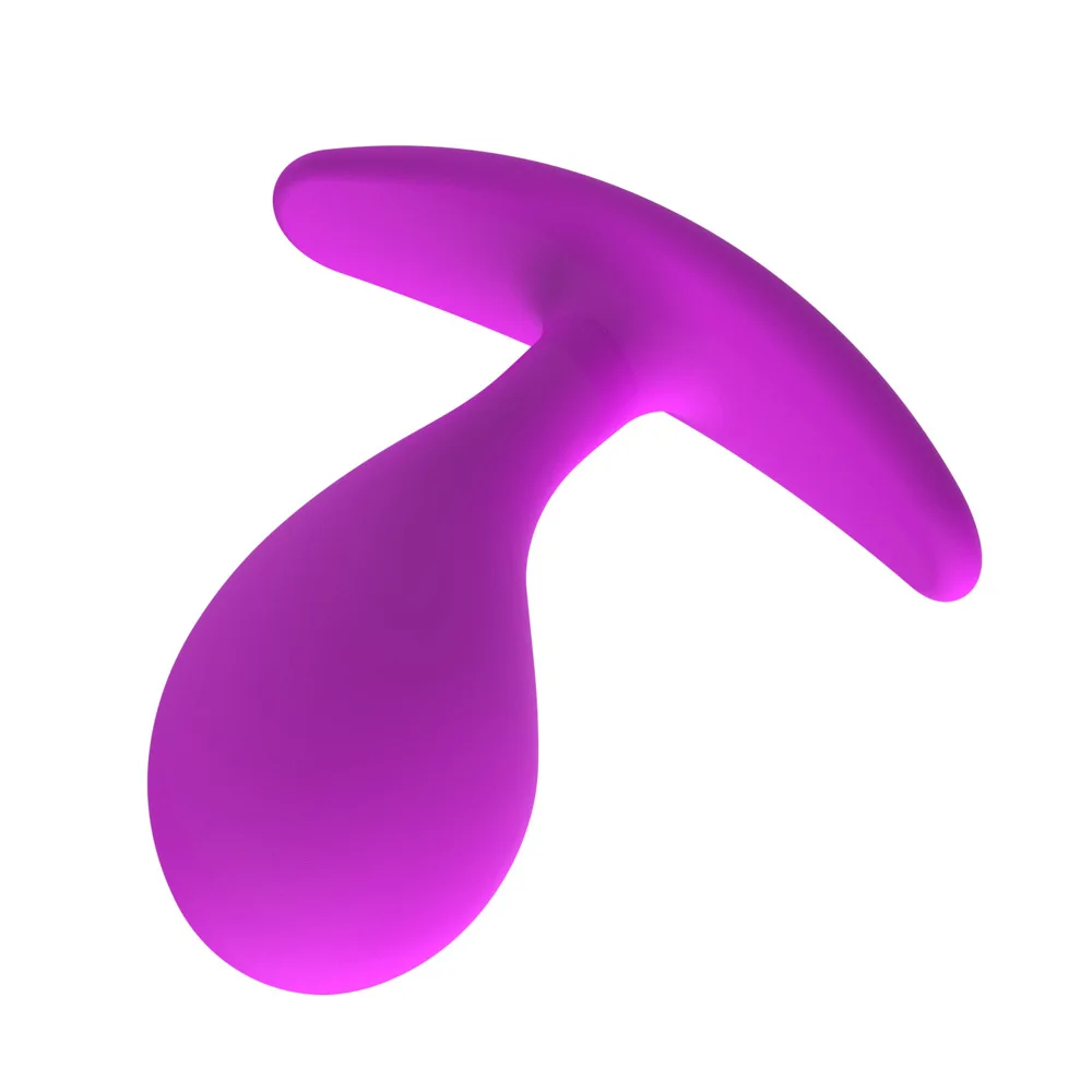 Silicone anal plug product angles and form