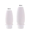 White Silicone Refillable Bottle