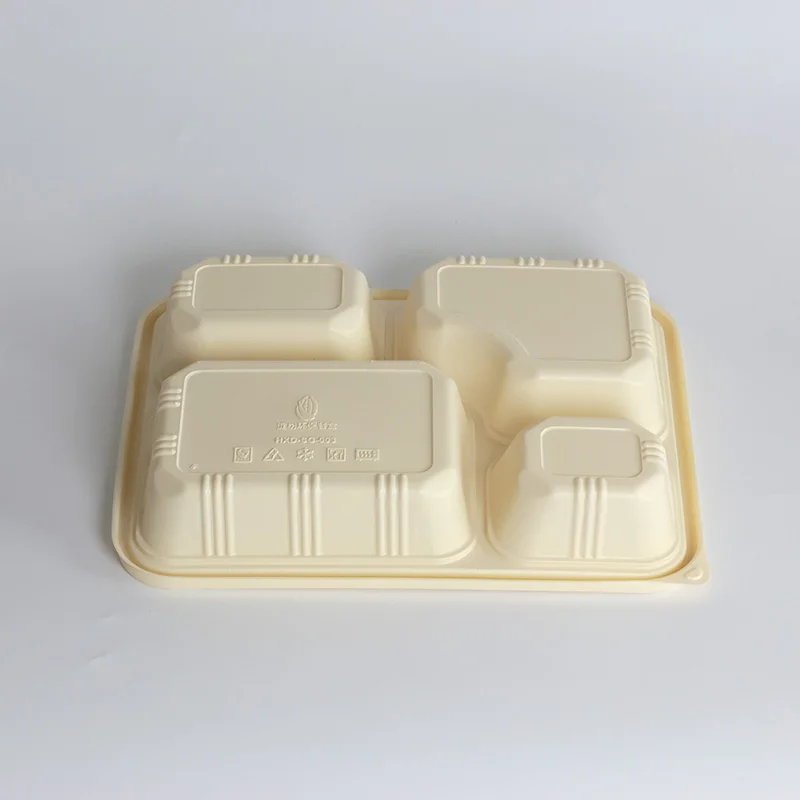 Cheap Takeaway Plastic Rectangular Tiffin Big Size Lunch Box Wholesale for Fried Chicken Wings Salad Dressing Blueberry Corn