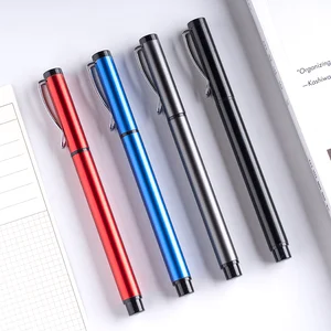 Wholesale High-Quality Business Gift Pens Luxury Metal Pen Promotional High-Quality 0.5mm Custom Logo Pen with Smooth Writing
