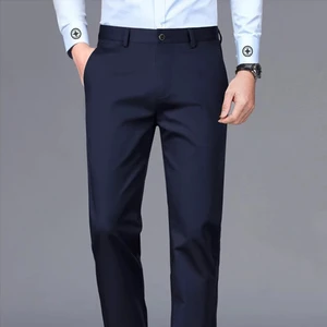 Custom Stretch Pant Cargo Pantalon Homme Elastic Fiber Casual Work Men's Pants Trousers
