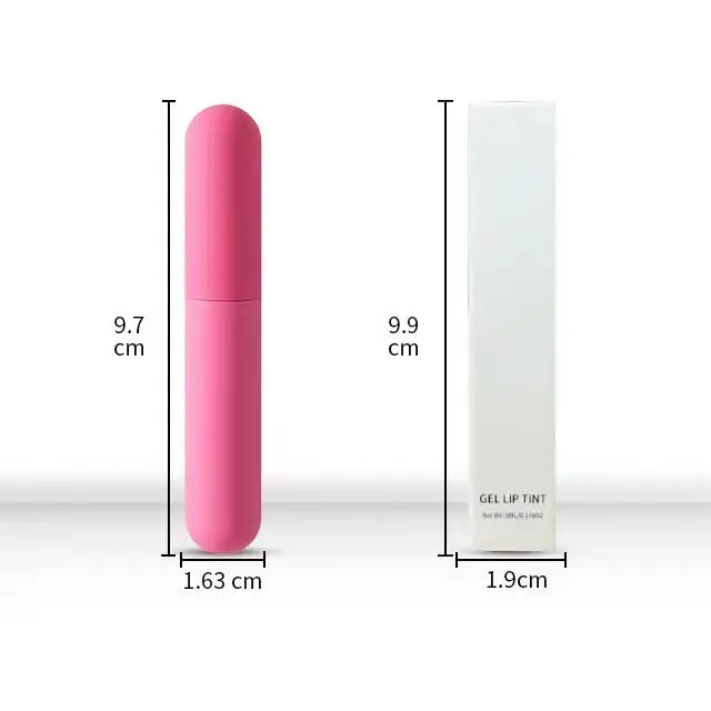 Rebranding Water Based Velvet Lip Tint Private Label High Shine Creamy Moisturizing Lip Gloss Ultra-lightweight Liquid Lipstick