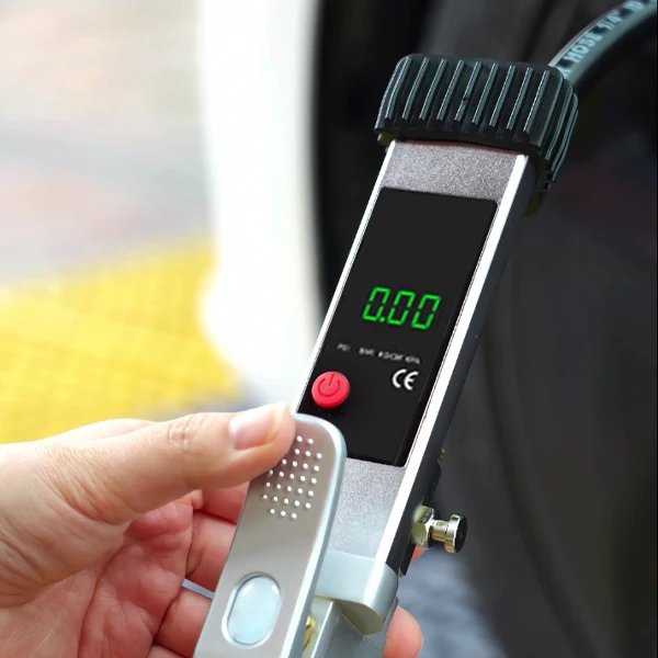 SEAPENG DP-708E digital tire pressure gauge product size diagram