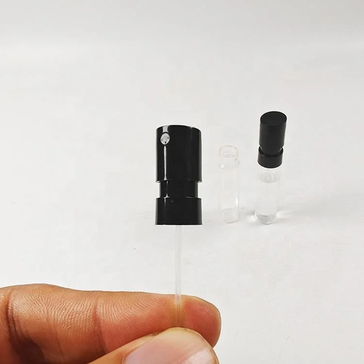 Hot Sale 1.5ml 2ml 2.5ml Glass Perfume Vial Bottle Small Sample Perfume Bottle Refill Perfume Sprayer
