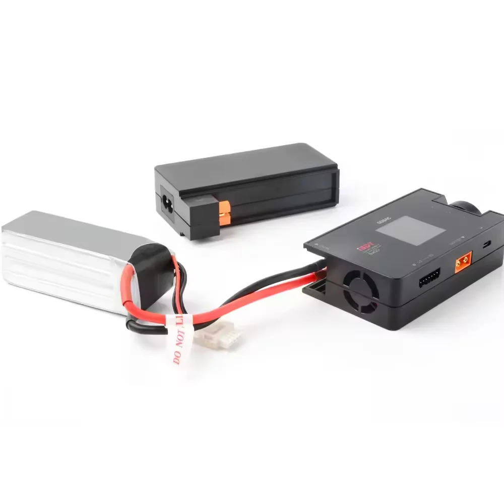  608AC Smart Battery Charger Discharger 60W AC/200W DC/8A Lipo Detachable Power Supply for RC Drones Accessories factory