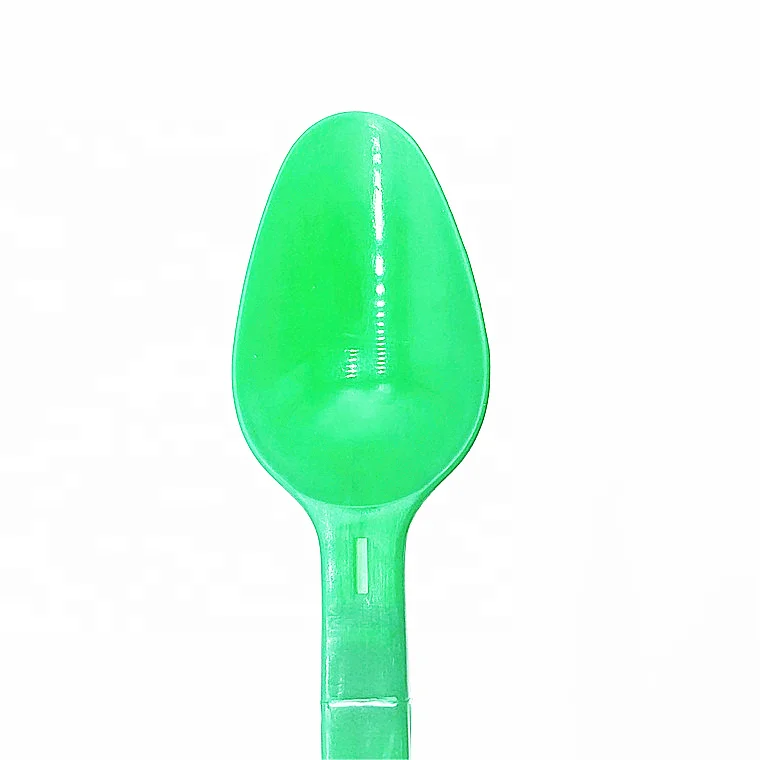 Mini Disposable Plastic Folding Spoon Folding Spoon Yogurt Ice Cream