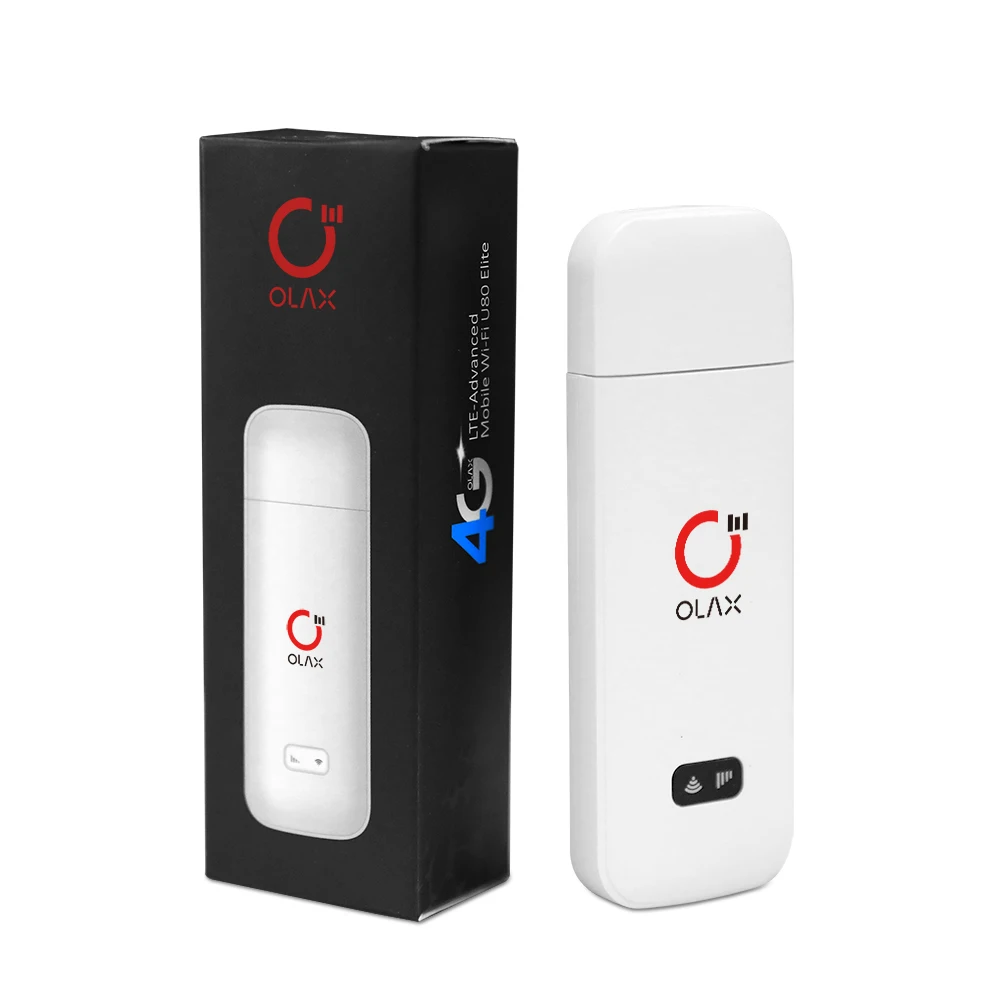 New Design Unlocked OLAX U80 Elite With Sim Slot Global Bands Supported Usb Wifi 4g Dongle