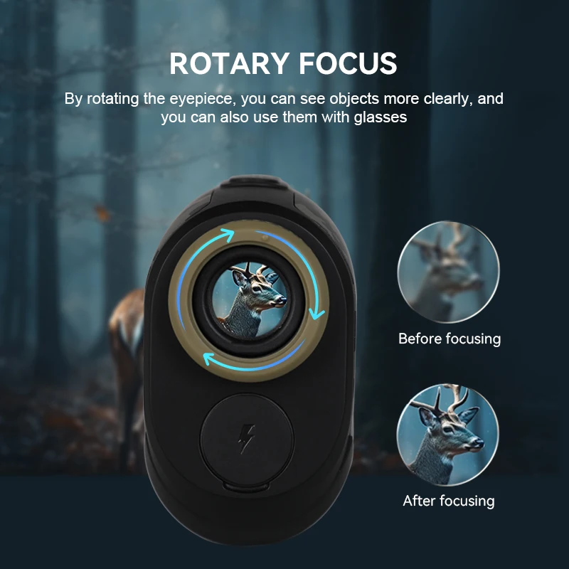 Bosean Distance Meter Laser Measuring Portable 600m 1000m Laser Rangefinder Golf Distance Meter