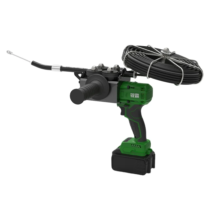 WHAMX 950W 40000mAh Automatic Ratchet Stringing Pipe Threading Machine Electric Pipe Threader