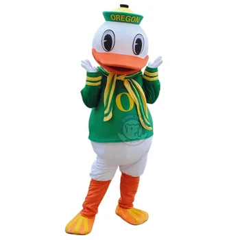 Qiman Custom Adult Size Duck Plush Animal Cartoon Mascot Costume For Sale