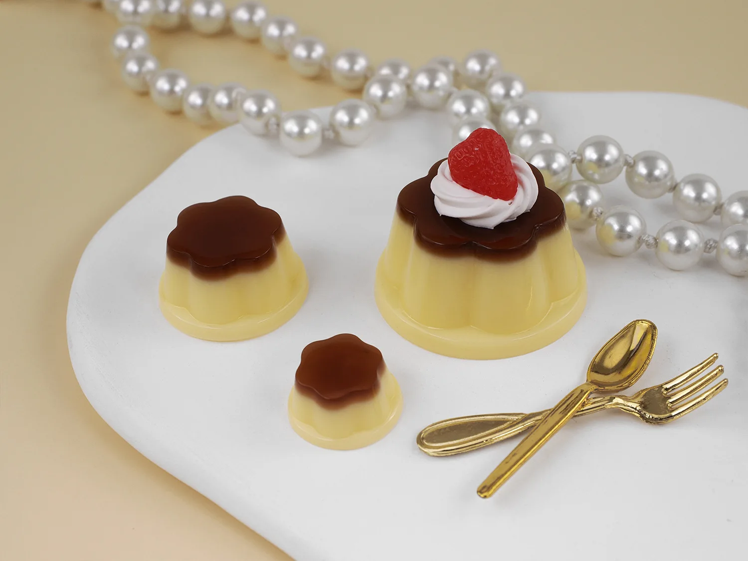 Pudding Rabbit Shape DM893 Silicone Molds - 3D DIY Cat Rabbit Heart Pudding Shape