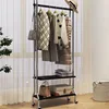 Portable coat rack (black)
