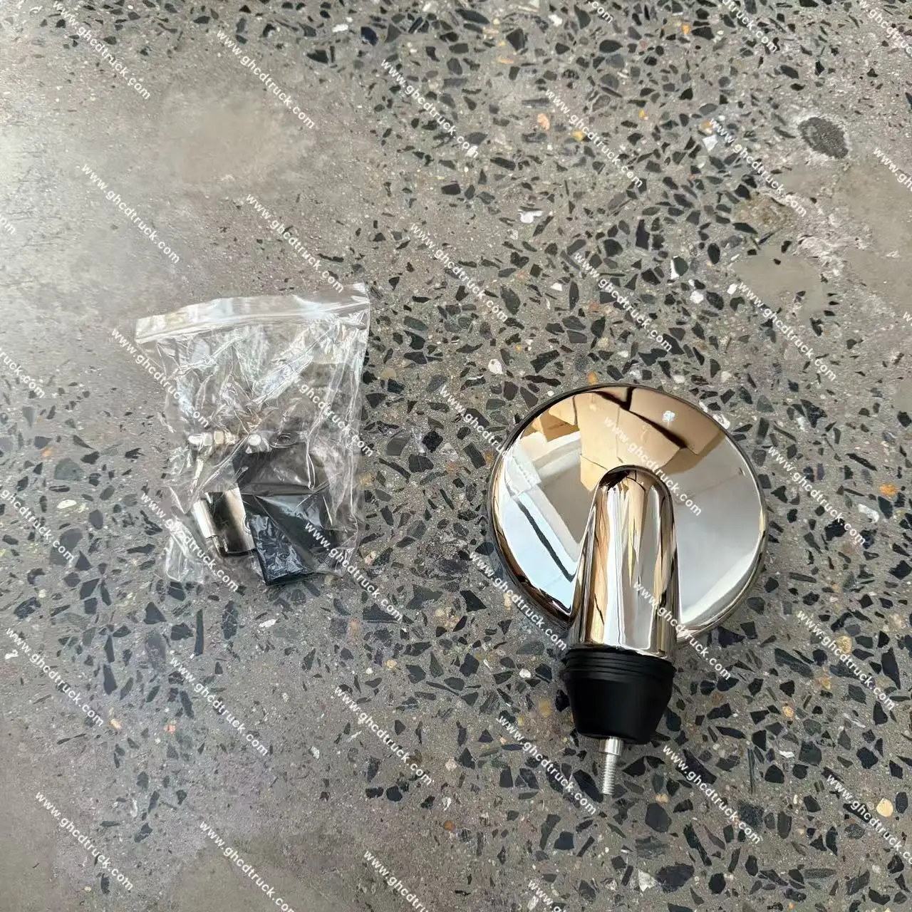 product ghcd chrome plated universal chromed mirror truck body parts compatible with hino nissan mitsubishi isuzu for toyota vehicles854-2