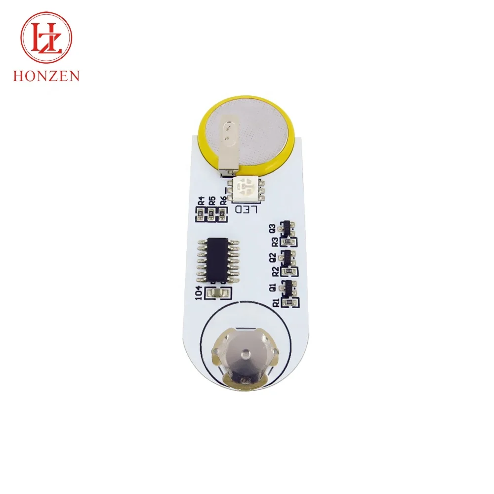 3v cr2032 코인 셀 배터리 홀더 smd RGB led 스위치