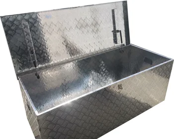 Custom Waterproof Aluminium Truck Tool Box for Camper Trailer Storage Stainless Steel with OEM Support for Workshop Use