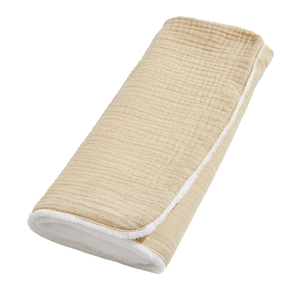 High Quality 100% Cotton Super Soft Bib And Muslin Burp Cloths Burping Towel For Baby factory