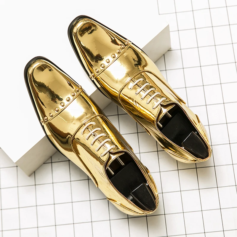 white and gold cocktail party dress Men's White Patent Leather Dress Shoes Gold Buckle 7012 – DESIGN MENSWEAR