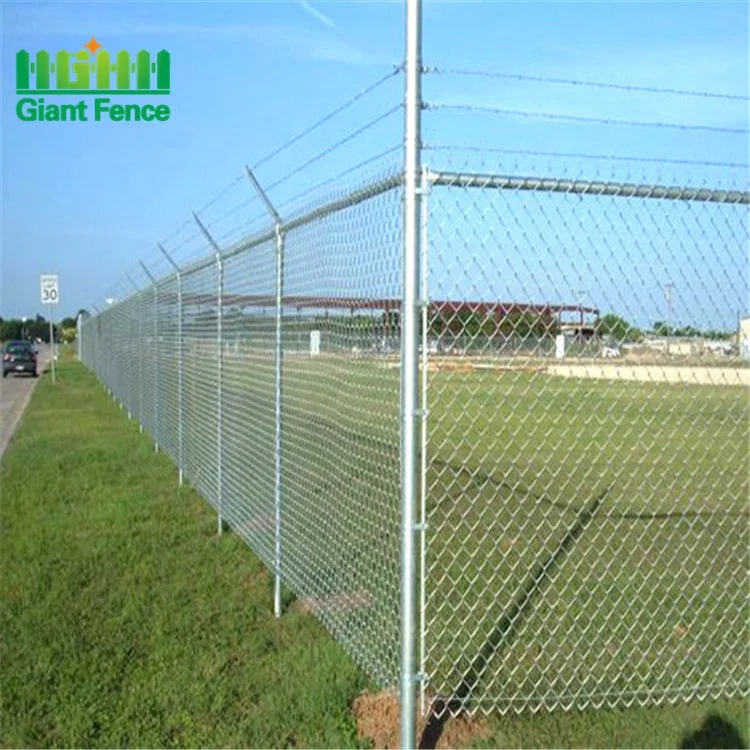 Residential Chain Link Fence Easy Installation Anti-Clamp Hot Dipped Galvanized Single Arm 3D Modelling for Single Swing Gate 3D