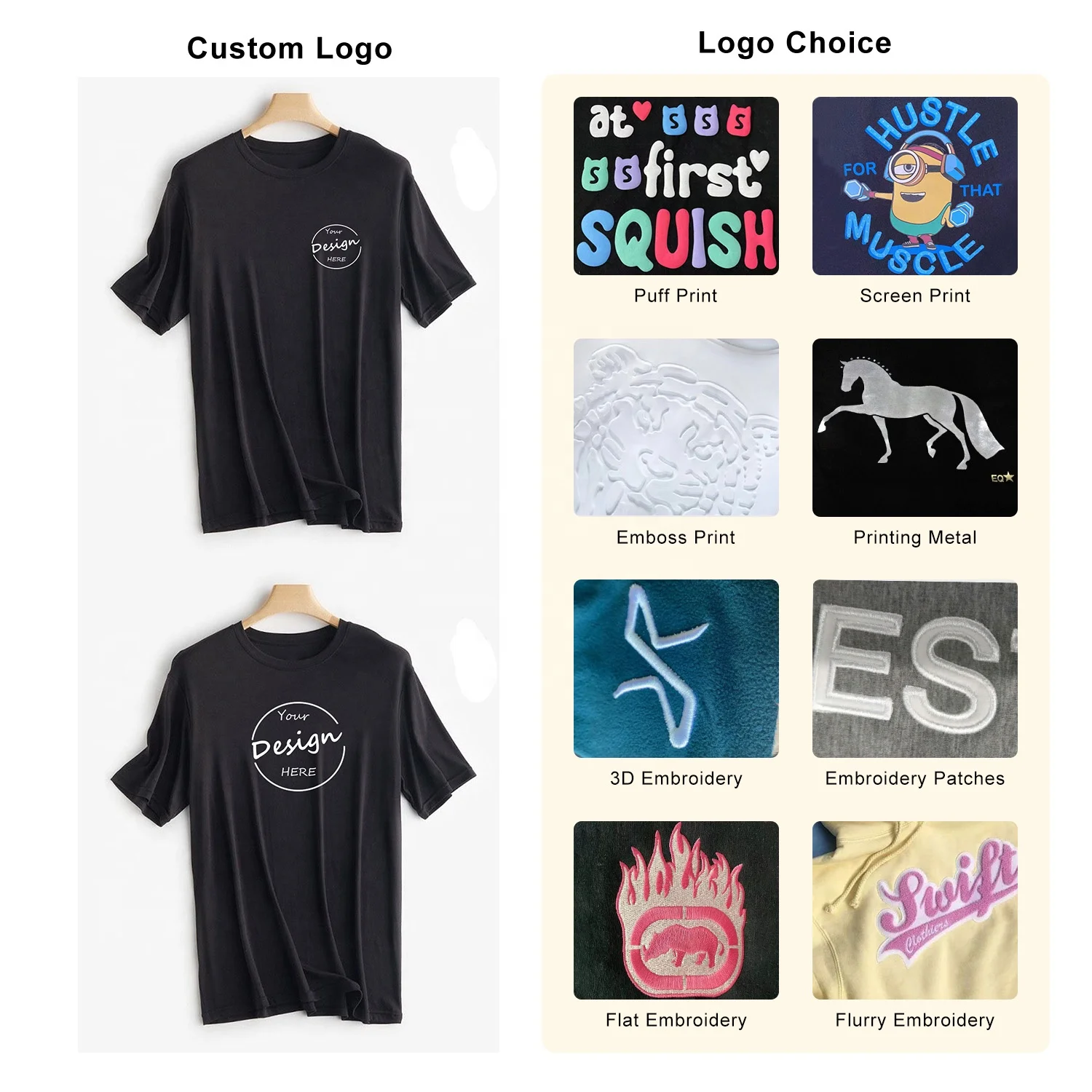 JL729B High Quality Summer Cool Modal T-Shirts Embroidery Men Loose Comfortable T-Shirt Modal Spandex Men