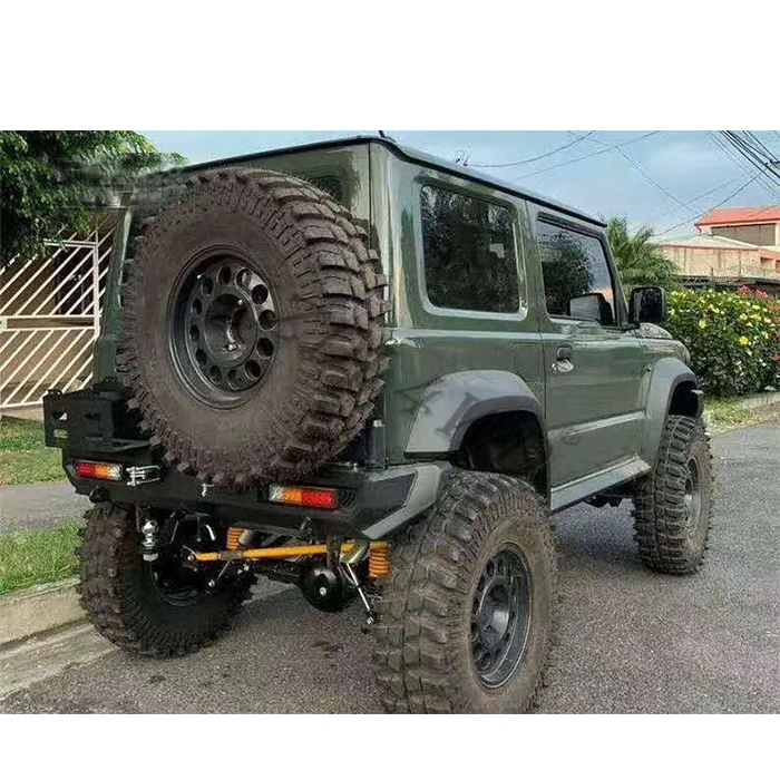 Steel Front Bumper And Rear Bumper Guard Front Rear Bull Bar For Jimny