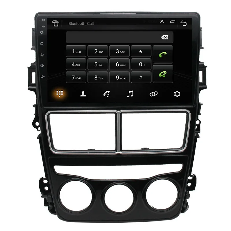 Navigation GPS Head Unit Radio for Toyota Vios Yaris 2018 2019 Auto Radio 2 Din Android DVD Car Multimedia Video Player Stereo