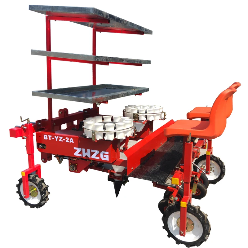 Multirow Heavy Duty Cayenne Seedling Transplanter Paprika Planting Equipment Green Onion Transplanter Machine