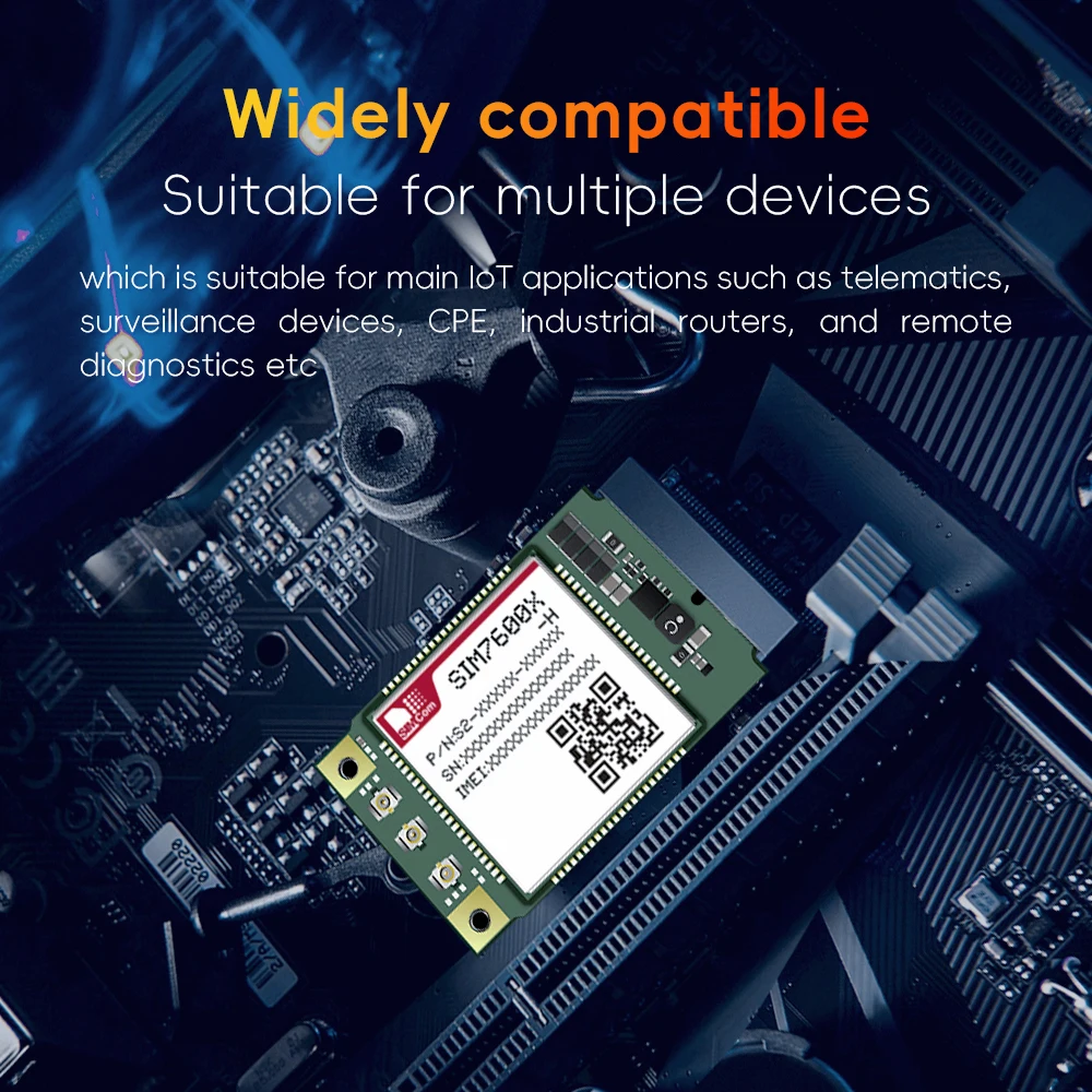 Simcom SIM7600 Series 4G LTE Modules - Reliable Pcie Solutions