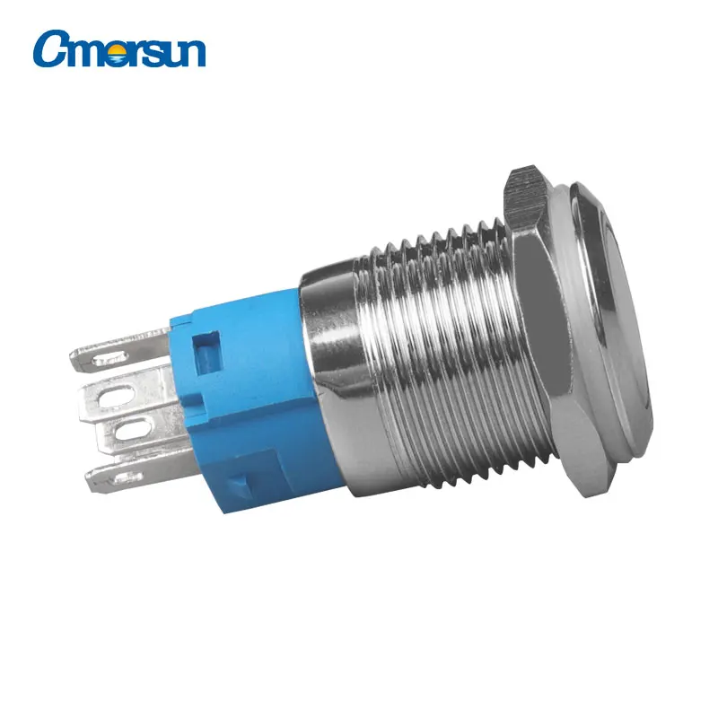 
16 мм Кольцевая подсветка rgb светодиодная кнопка 