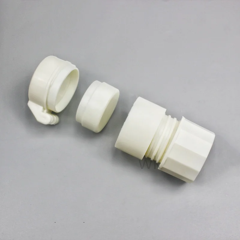 Portable Pill Packaging Multifunctional Plastic Pharmaceutical Tablet Medicine Bottle with Cuttable Screw Cap